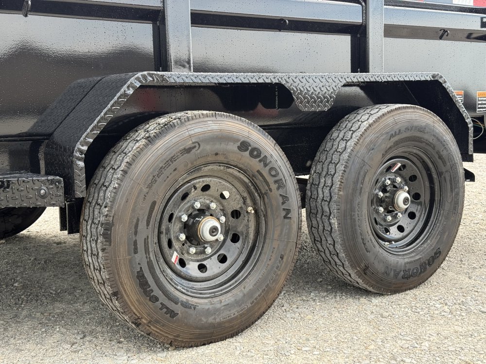 2027 Load Trail DG 83X14X3 GOOSENECK TELESCOPIC HIGH SIDE W/14 PLYS AND 7 GAUGE 14K GVWR Dump Traile