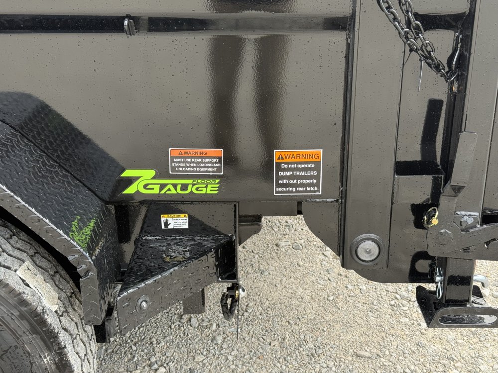2027 Load Trail DG 83X14X3 GOOSENECK TELESCOPIC HIGH SIDE W/14 PLYS AND 7 GAUGE 14K GVWR Dump Traile