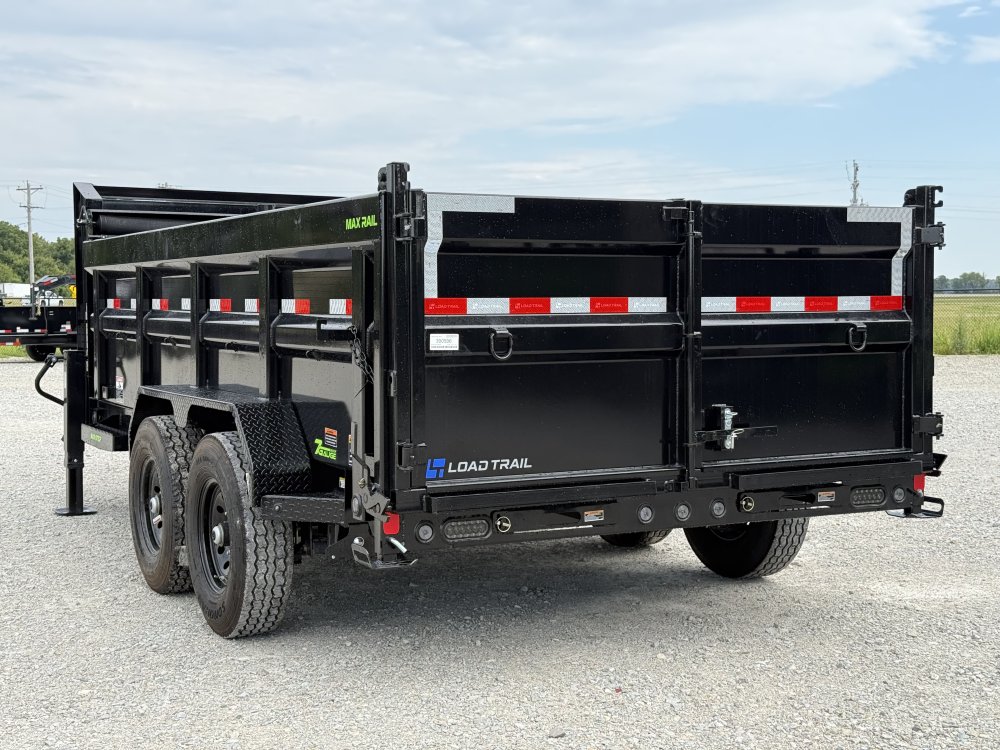 2027 Load Trail DG 83X14X3 GOOSENECK TELESCOPIC HIGH SIDE W/14 PLYS AND 7 GAUGE 14K GVWR Dump Traile