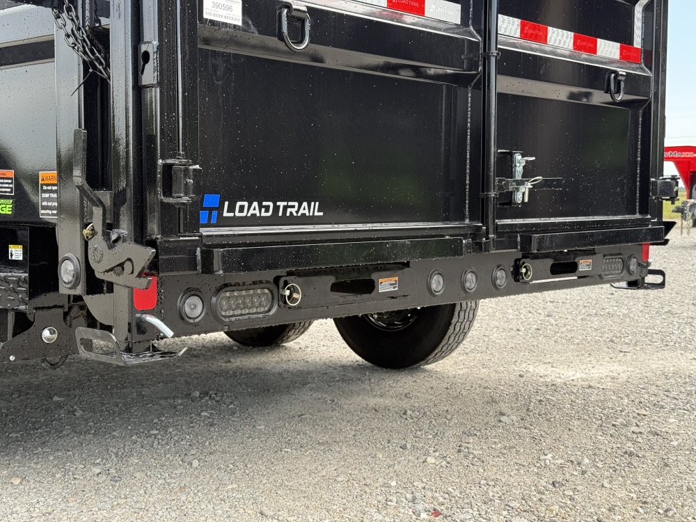 2027 Load Trail DG 83X14X3 GOOSENECK TELESCOPIC HIGH SIDE W/14 PLYS AND 7 GAUGE 14K GVWR Dump Traile
