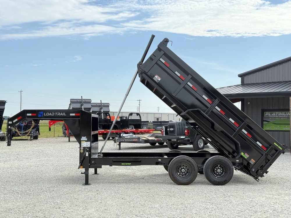 2027 Load Trail DG 83X14X3 GOOSENECK TELESCOPIC HIGH SIDE W/14 PLYS AND 7 GAUGE 14K GVWR Dump Traile