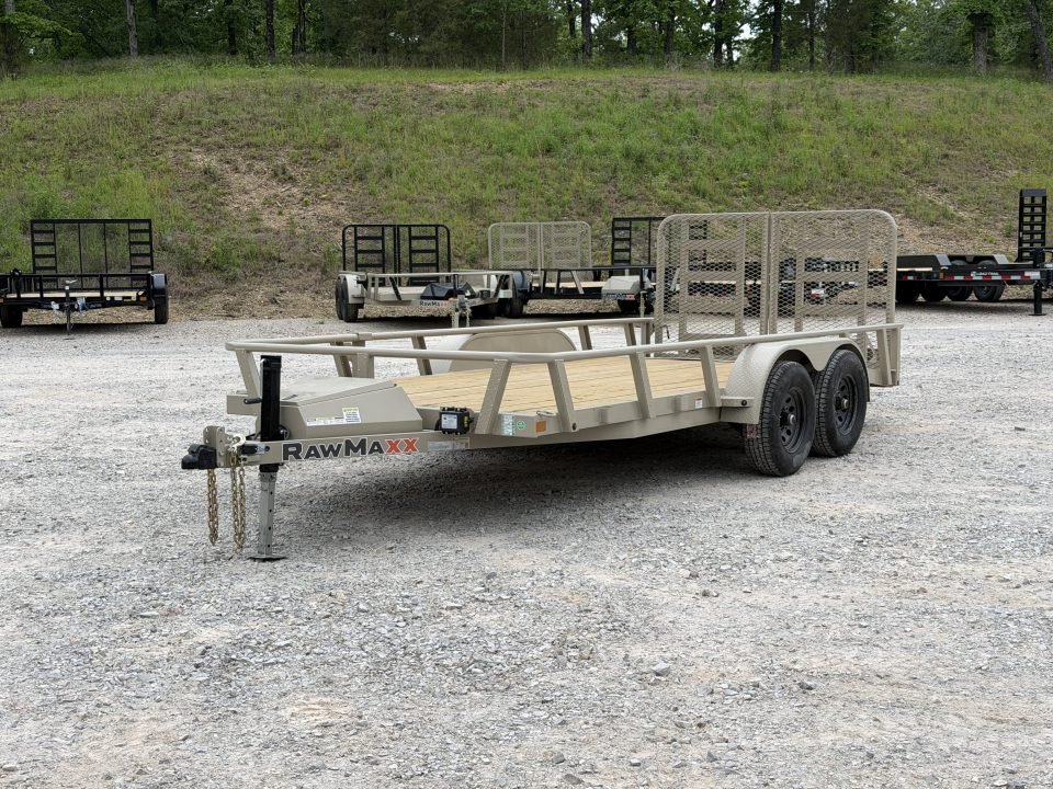 2026 RawMaxx UTX 83X16 Utility Trailer
