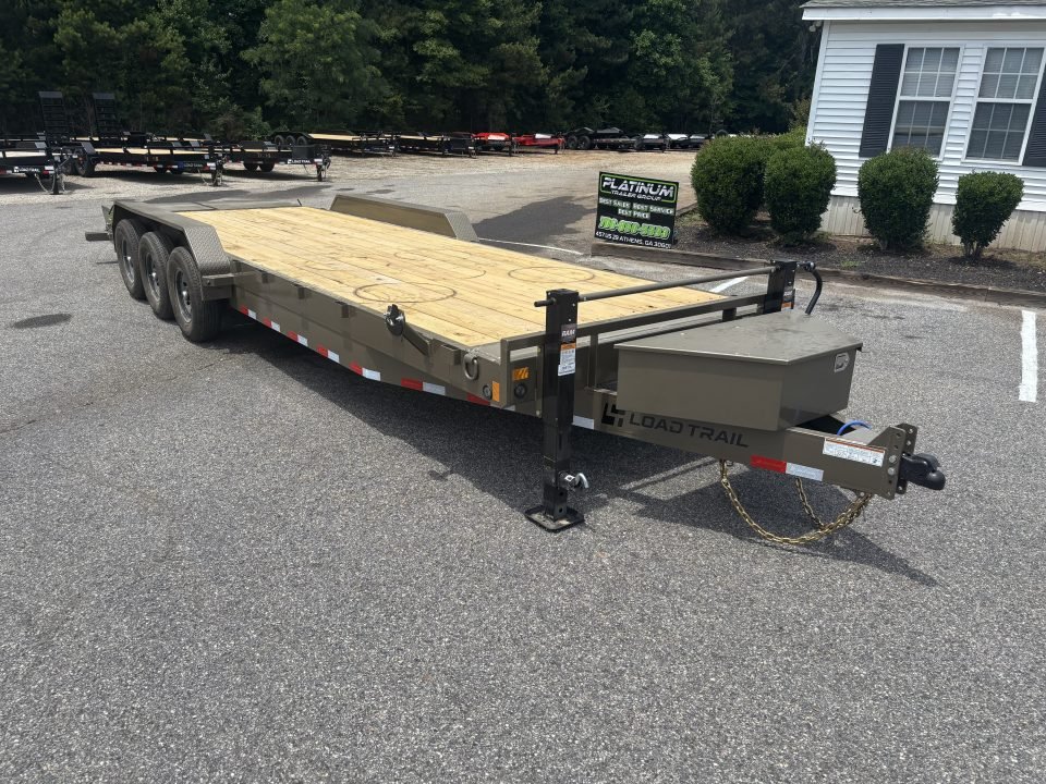 2026 Load Trail CH 83X26 21K GVWR MAX RAMP TOOL BOX Equipment Trailer