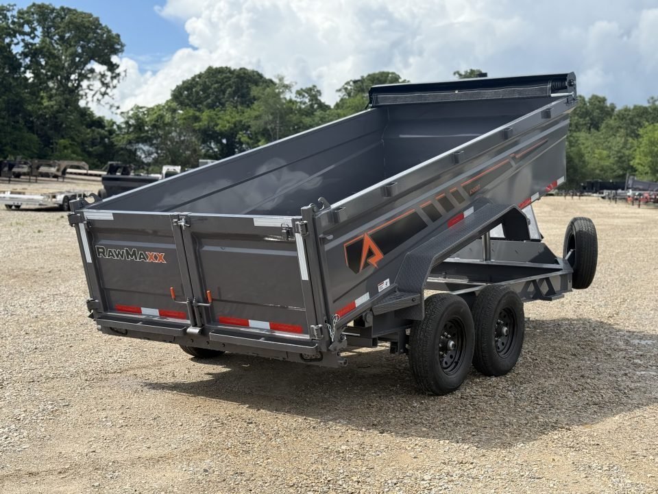 2026 RawMaxx GDX KNIGHT 83X14 / TELESCOPIC / I-BEAM FRAME / TARP KIT / 14 GVWR / 32" SIDES Dump Trai