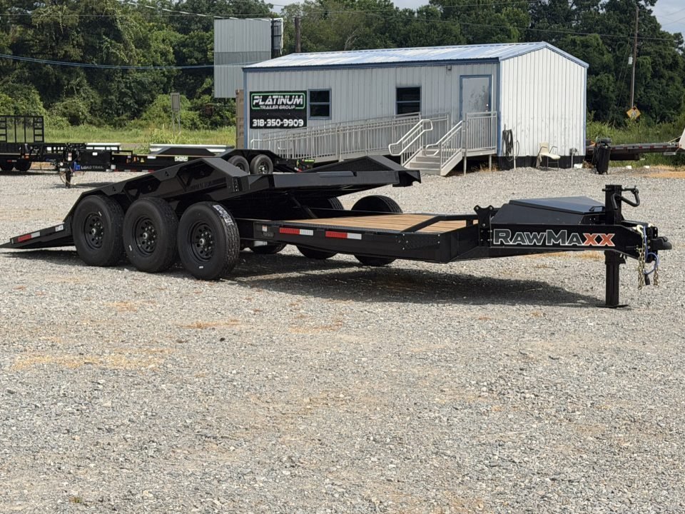 2026 RawMaxx G3X 102x26 21K GVWR Tilt Trailer
