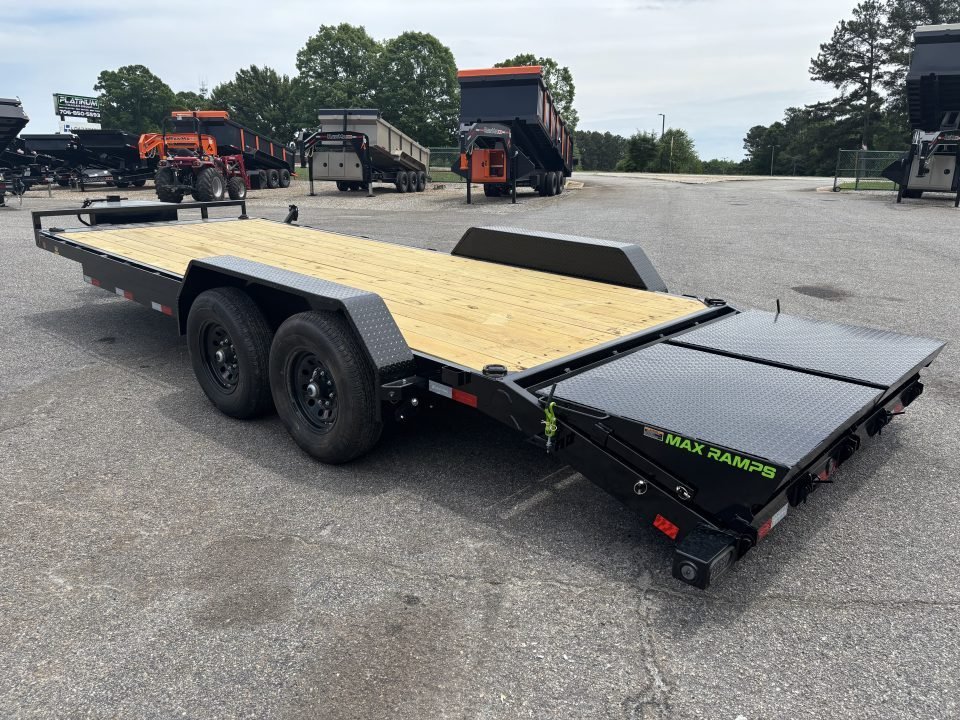 2026 Load Trail CH 83X22 14K GVWR FRONT TOOL BOX MAX RAMPS Equipment Trailer