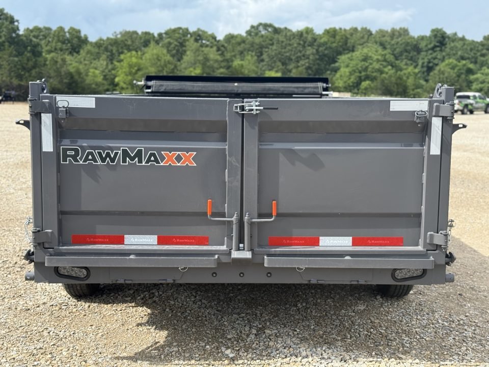 2026 RawMaxx GDX KNIGHT 83X16 / TELESCOPIC / I-BEAM FRAME / TARP KIT / 14K GVWR / 32" SIDES Dump Tra