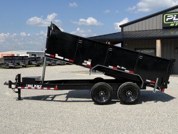 2026 Trail Maxx 83X14X3 HIGH SIDE TELESCOPIC W/REAR STABILIZER JACKS AND 14 PLYS 14K GVWR Dump Trailer