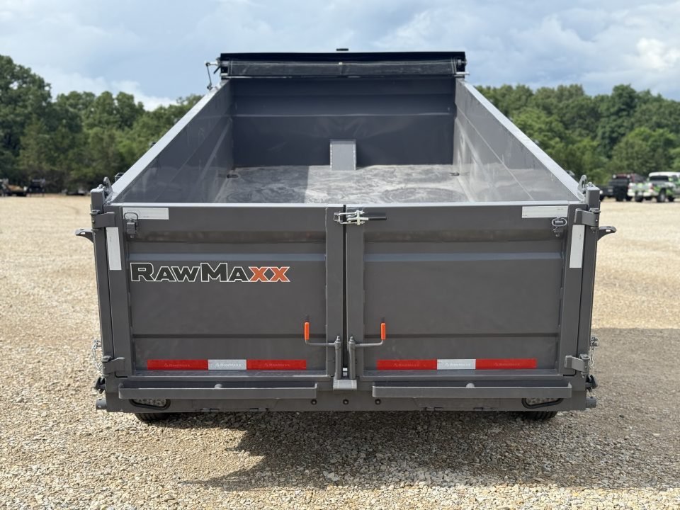 2026 RawMaxx GDX 83X16 / TELESCOPIC / I-BEAM FRAME / TARP KIT / 14K GVWR / 32" SIDES / Dump Trailer