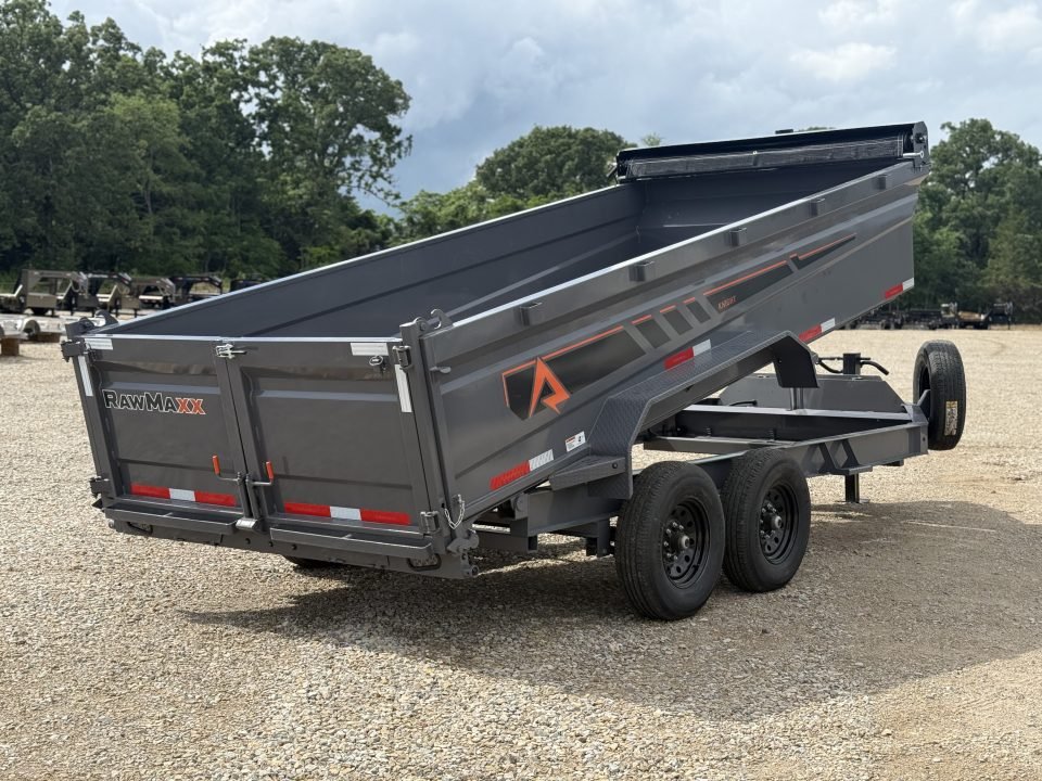 2026 RawMaxx GDX 83X16 / TELESCOPIC / I-BEAM FRAME / TARP KIT / 14K GVWR / 32" SIDES / Dump Trailer