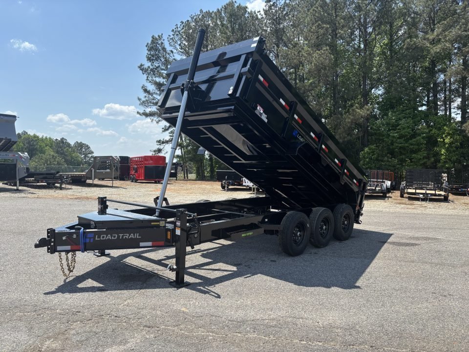 2027 Load Trail DL 83X16X3 HIGH SIDE TELESCOPIC W/7 GAUGE FLOOR AND 14 PLY TIRES 21K GVWR Dump Trail