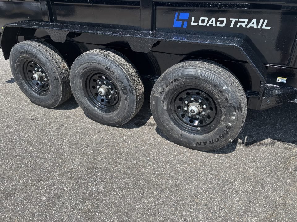 2027 Load Trail DL 83X16X3 HIGH SIDE TELESCOPIC W/7 GAUGE FLOOR AND 14 PLY TIRES 21K GVWR Dump Trail