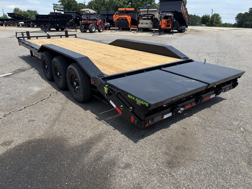 2026 Load Trail CH 102X24 21K GVWR DRIVE OVER FENDER MAX RAMP Equipment Trailer