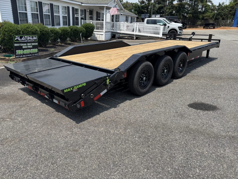 2026 Load Trail CH 102X24 21K GVWR DRIVE OVER FENDER MAX RAMP Equipment Trailer