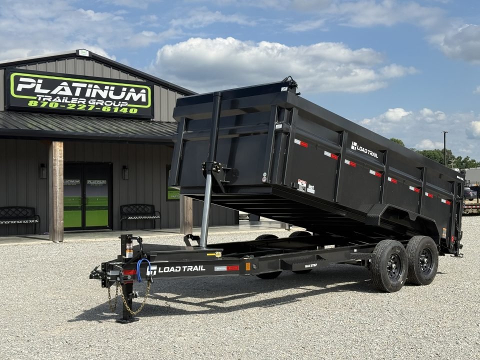 2026 Load Trail DL 83X16X4 HIGH SIDE TELESCOPIC 7 GAUGE W/14 PLY TIRES 14K GVWR Dump Trailer