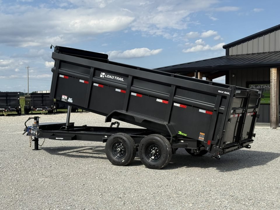 2026 Load Trail DL 83X16X4 HIGH SIDE TELESCOPIC 7 GAUGE W/14 PLY TIRES 14K GVWR Dump Trailer