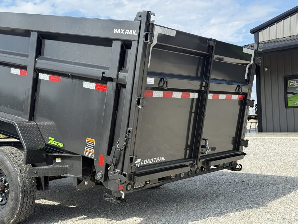 2026 Load Trail DL 83X16X4 HIGH SIDE TELESCOPIC 7 GAUGE W/14 PLY TIRES 14K GVWR Dump Trailer