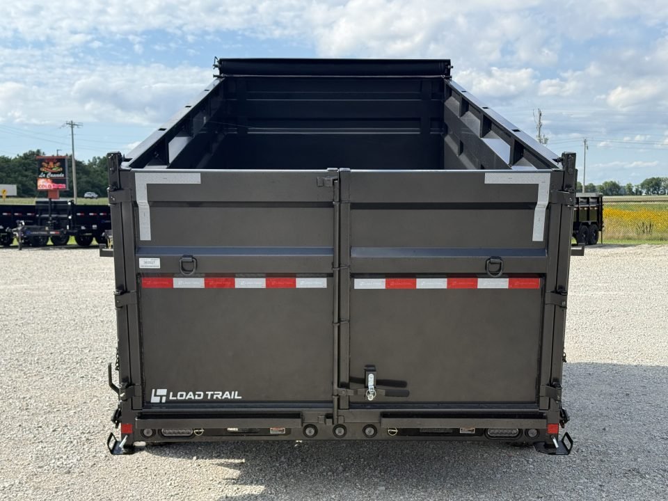 2026 Load Trail DL 83X16X4 HIGH SIDE TELESCOPIC 7 GAUGE W/14 PLY TIRES 14K GVWR Dump Trailer