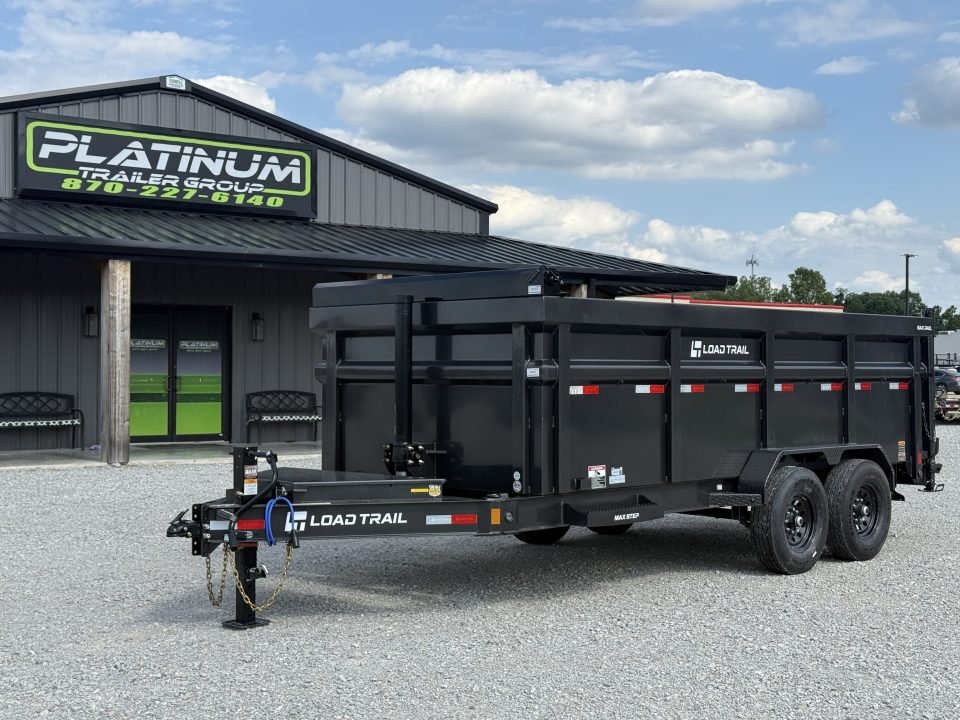 2026 Load Trail DL 83X16X4 HIGH SIDE TELESCOPIC 7 GAUGE W/14 PLY TIRES 14K GVWR Dump Trailer