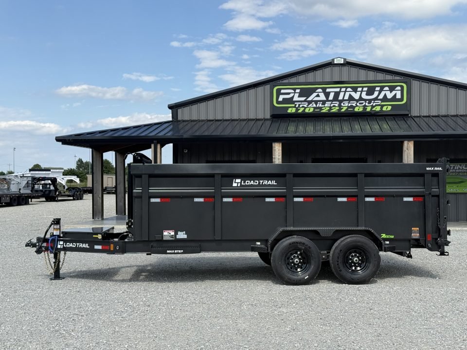 2026 Load Trail DL 83X16X4 HIGH SIDE TELESCOPIC 7 GAUGE W/14 PLY TIRES 14K GVWR Dump Trailer