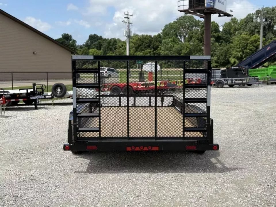 2026 Load Trail 83X16 UE Utility Trailer W/ SIDE RAMPS, 4' GATES, SQ. TUBE TOP RAMP