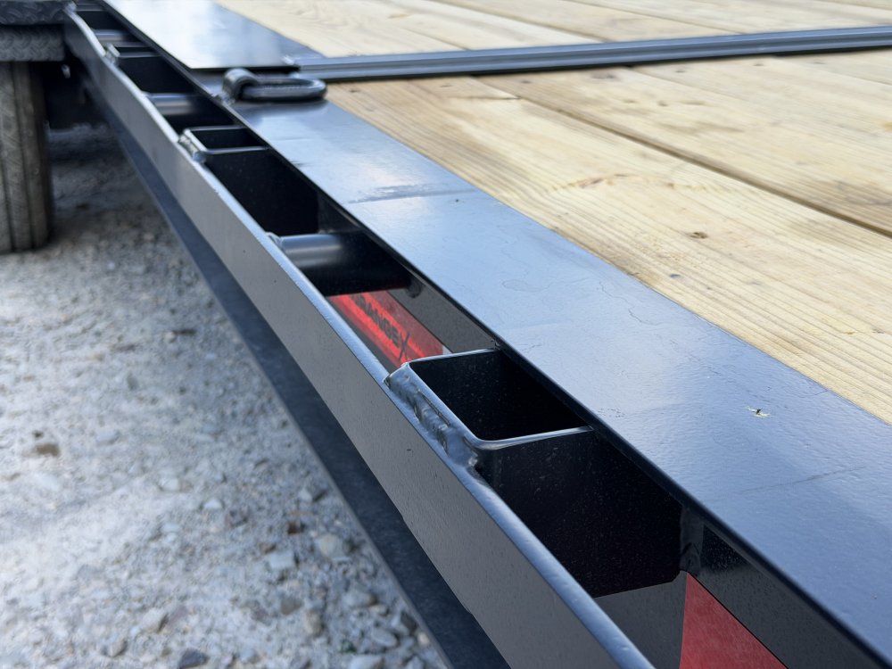 2027 RAWMAXX ORANGE X 83X22 TILT W/8K TORSION AXLES AND 14 PLYS 16K GVWR EQUIPMENT TILT TRAILER