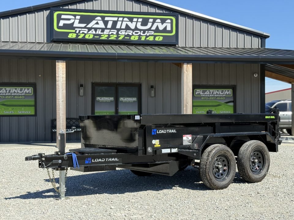 2026 Load Trail DE 60X10X18 W/SLIDE IN RAMPS AND TOOLBOX 7K GVWR Dump Trailer