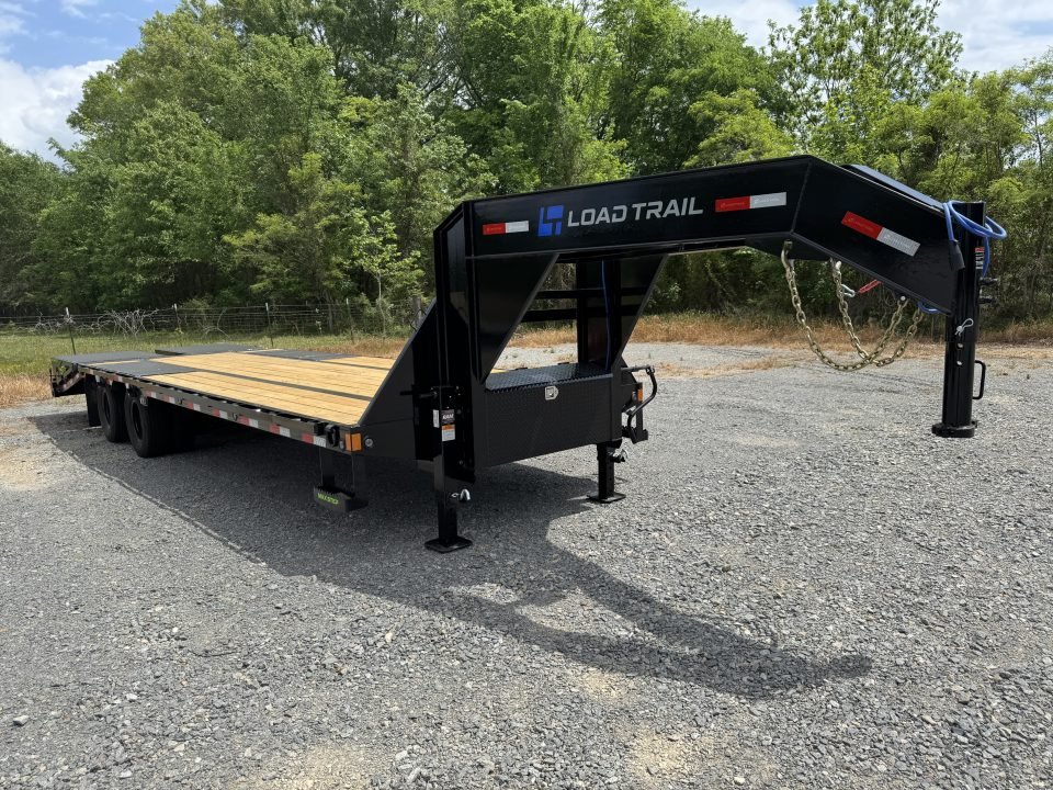 2026 Load Trail 102x25 GP Gooseneck Deckover Trailer, 10k Axles, 14ply Tires, Max Ramps, Winch Plate