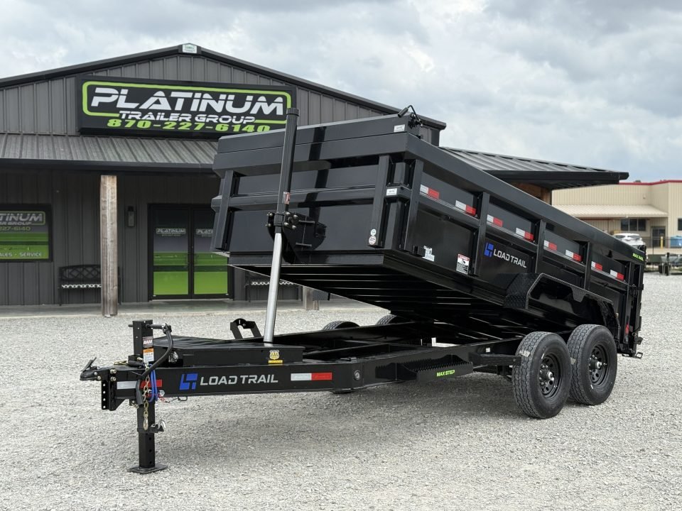 2026 Load Trail DL 83X14X3 HIGH SIDE TELESCOPIC W/7 GAUGE FLOOR AND 14 PLY TIRES 14K GVWR Dump Trail