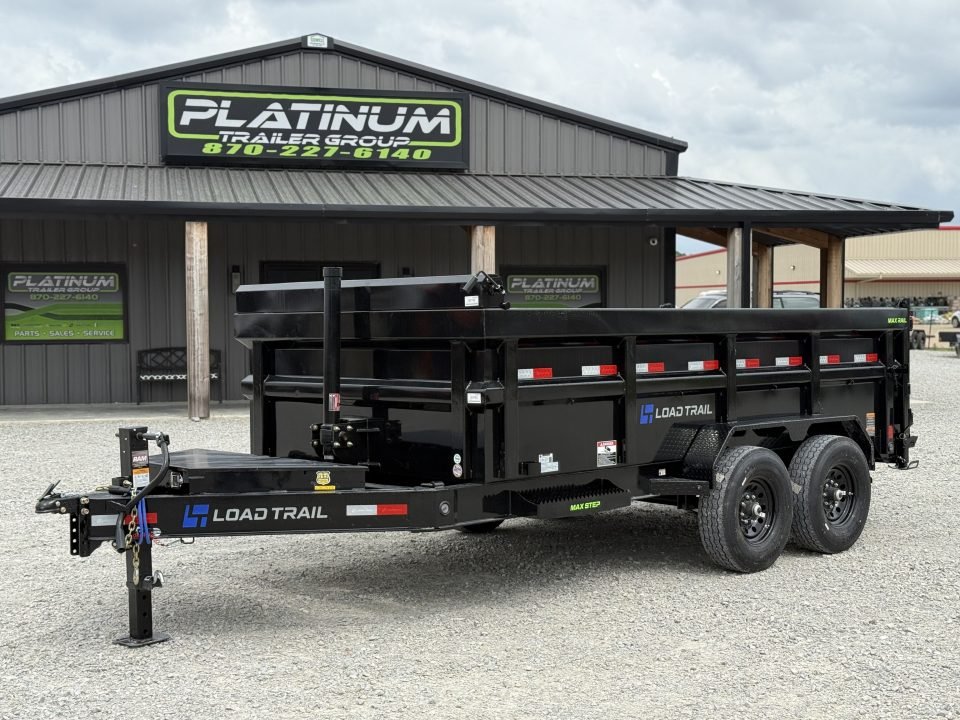 2026 Load Trail DL 83X14X3 HIGH SIDE TELESCOPIC W/7 GAUGE FLOOR AND 14 PLY TIRES 14K GVWR Dump Trail