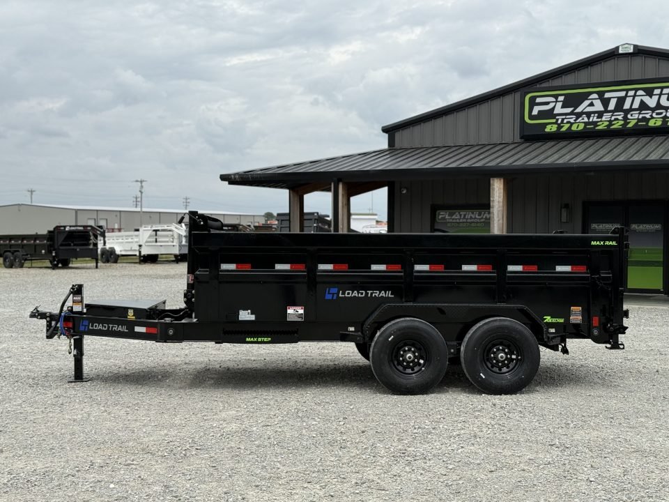 2026 Load Trail DL 83X14X3 HIGH SIDE TELESCOPIC W/7 GAUGE FLOOR AND 14 PLY TIRES 14K GVWR Dump Trail