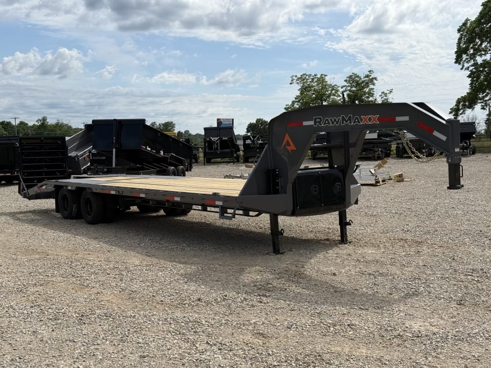 2026 RawMaxx FDX 102X30 / HUTCH SUSPENSION / MAXX RAMPS / EXTRA MARKER LIGHTS / UNDER FRAME BRIDGE W