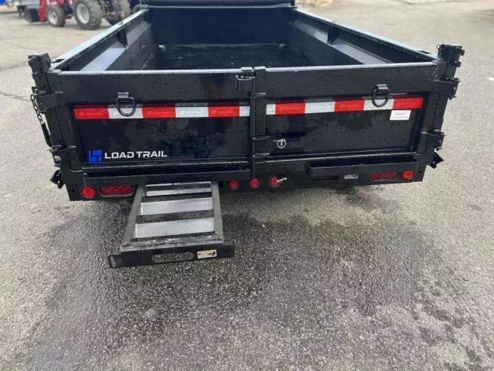 2027 Load Trail 72X12 DE Dump Trailer W/18 INCH SIDES, RAMPS, TARP, SPREAD GATES, 5200 POUND AXLES,