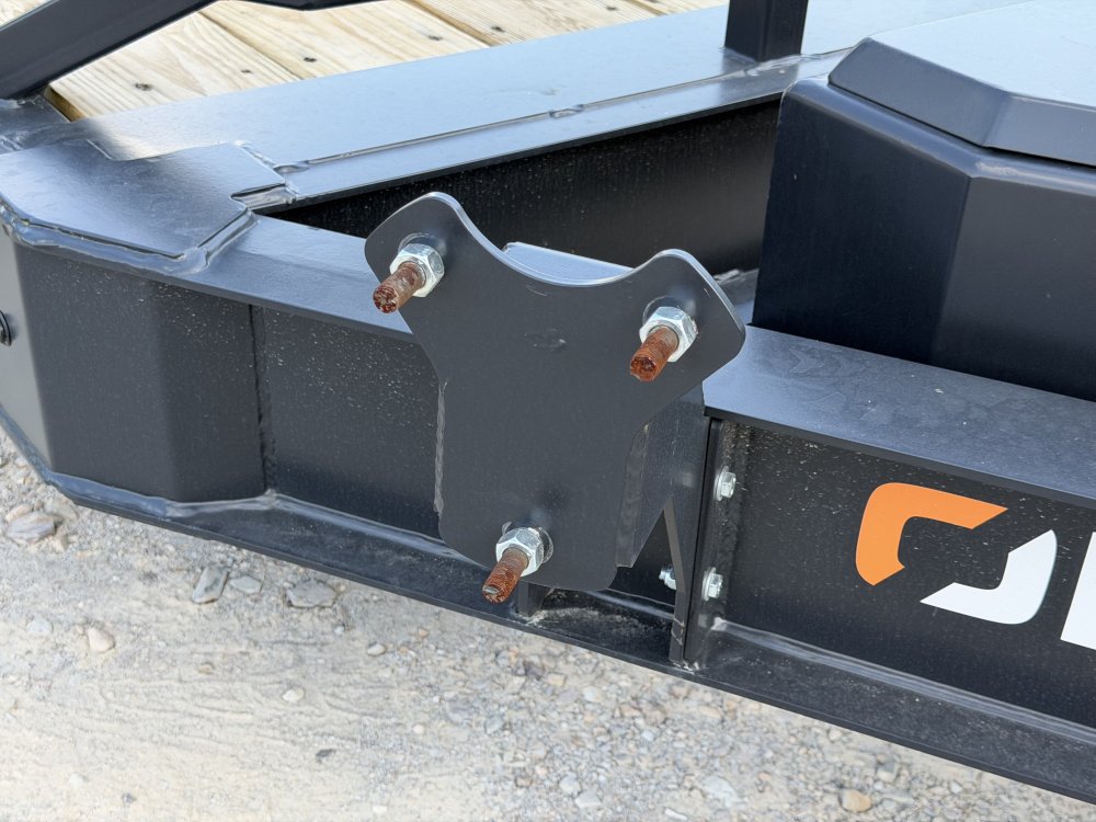 2027 RAWMAXX ORANGE X 83X22 TILT W/7K TORSION AXLES 14K GVWR EQUIPMENT TILT TRAILER