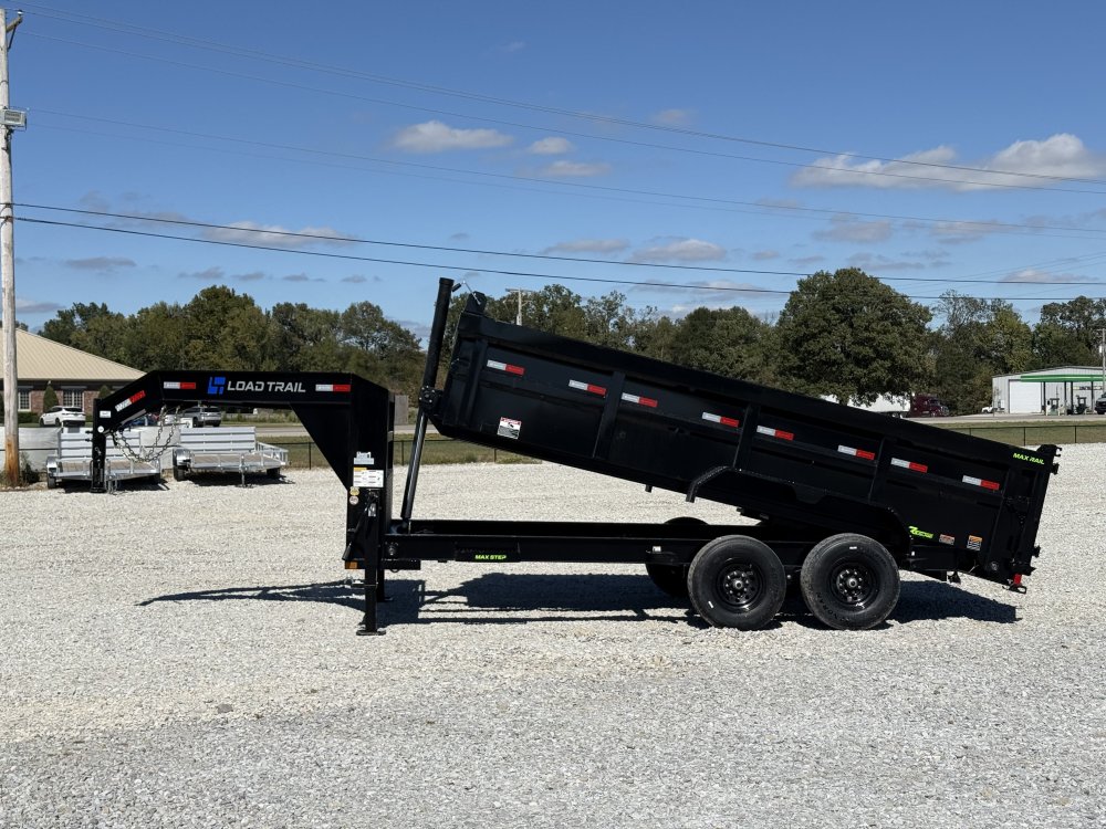 2027 Load Trail DG 83X16X3 HIGH SIDE TELESCOPIC W/14 PLYS AND 7 GAUGE 14K GVWR GOOSENECK Dump Traile
