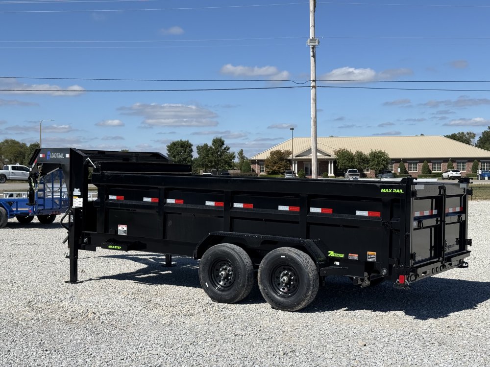 2027 Load Trail DG 83X16X3 HIGH SIDE TELESCOPIC W/14 PLYS AND 7 GAUGE 14K GVWR GOOSENECK Dump Traile