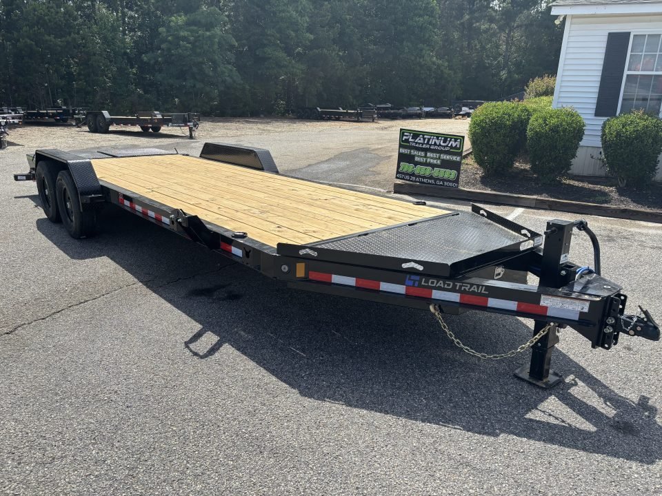 2026 Load Trail CB 83X22 14K GVWR I BEAM FRAME MAX RAMP Equipment Trailer