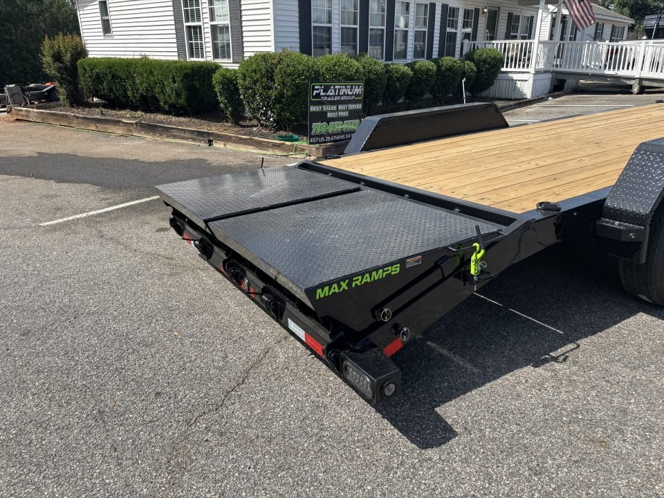 2026 Load Trail CB 83X22 14K GVWR I BEAM FRAME MAX RAMP Equipment Trailer