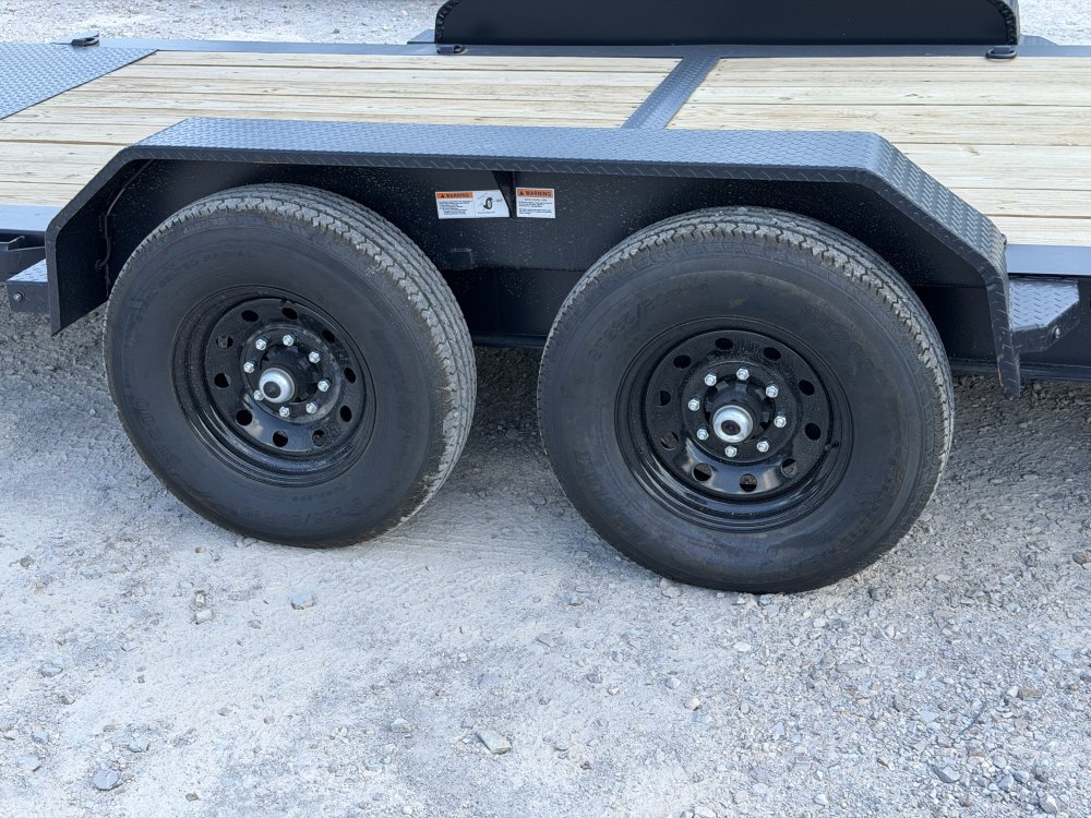2027 RAWMAXX ORANGE X 83X22 TILT W/7K TORSION AXLES 14K GVWR EQUIPMENT TILT TRAILER