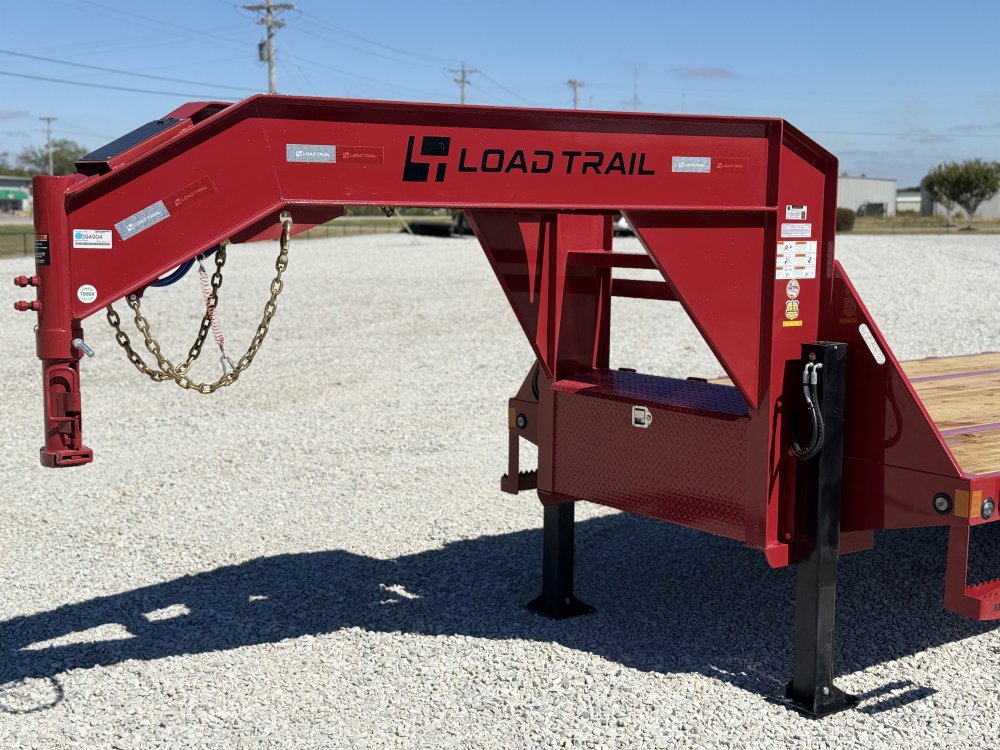 2027 Load Trail GL 102X32 GOOSENECK HYDRAULIC DOVETAIL W/12' CLEATED DOVE, 14 PLYS, HYDRAULIC JACKS,