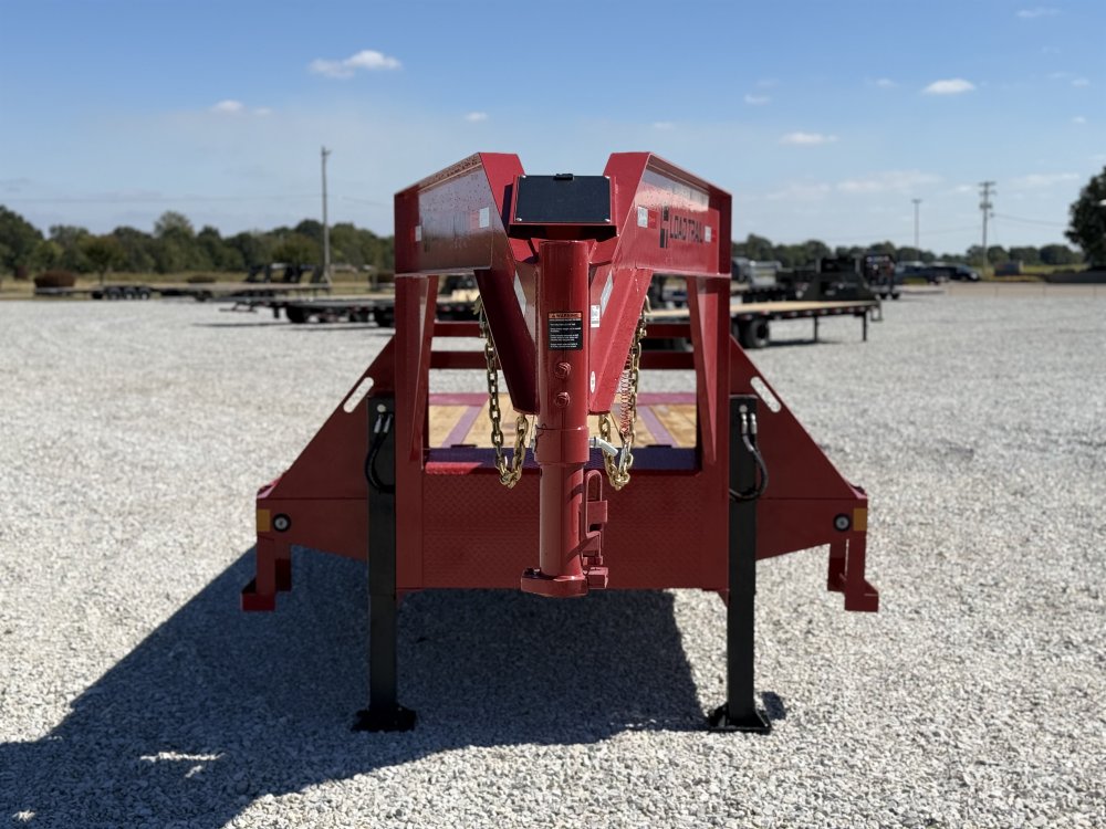 2027 Load Trail GL 102X32 GOOSENECK HYDRAULIC DOVETAIL W/12' CLEATED DOVE, 14 PLYS, HYDRAULIC JACKS,