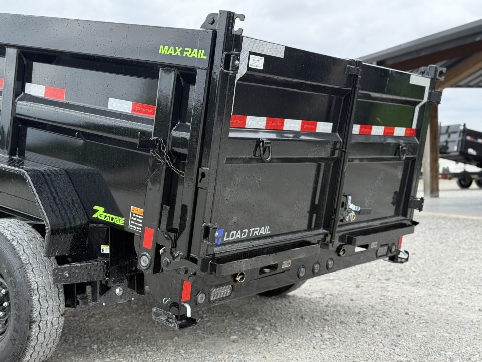 2026 Load Trail DL 83X16X3 HIGH SIDE TELESCOPIC W/7 GAUGE FLOOR AND 14 PLY TIRES 21K GVWR Dump Trail