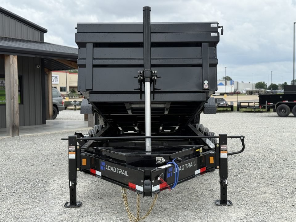 2026 Load Trail DL 83X16X3 HIGH SIDE TELESCOPIC W/7 GAUGE FLOOR AND 14 PLY TIRES 21K GVWR Dump Trail