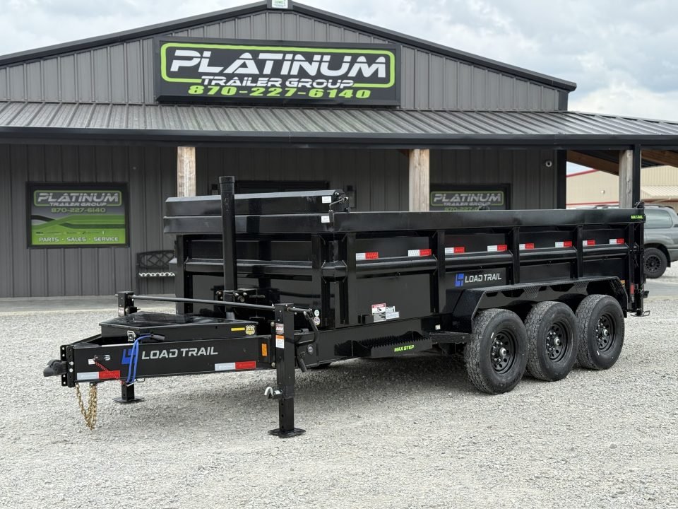 2026 Load Trail DL 83X16X3 HIGH SIDE TELESCOPIC W/7 GAUGE FLOOR AND 14 PLY TIRES 21K GVWR Dump Trail