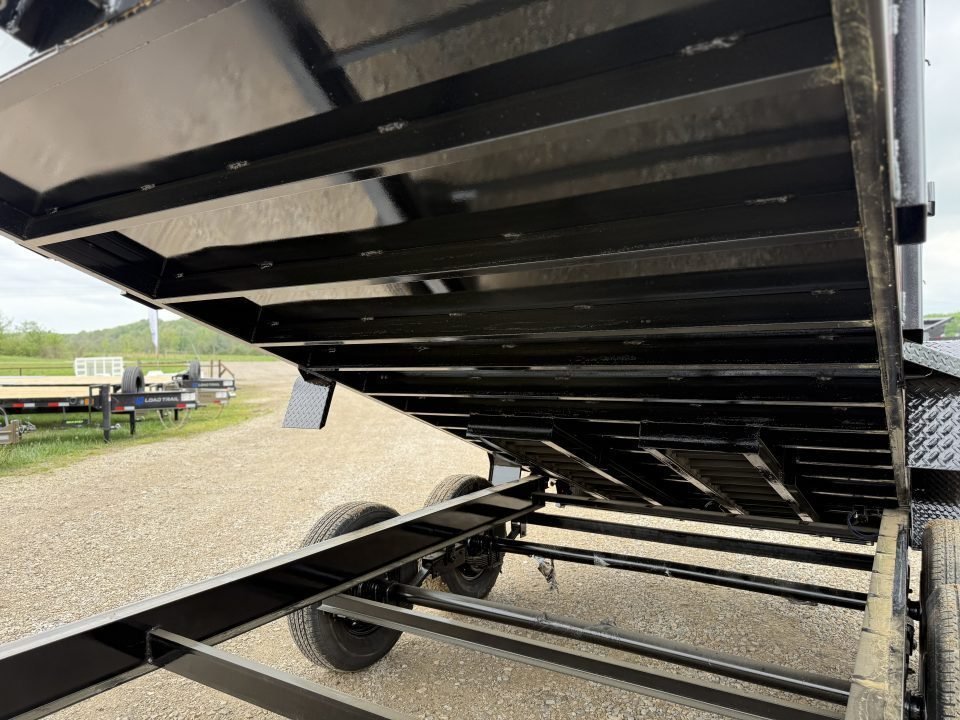 2026 Trail Maxx 83x16x3 Bumper Pull / TELESCOPIC / 14K GVWR Dump Trailer