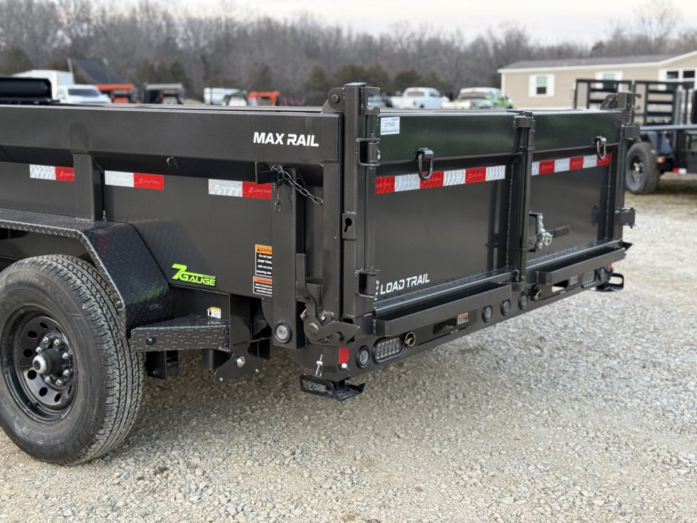 2026 Load Trail DL 83X14 Dump Trailer / I-BEAM FRAME / 14 PLY TIRES / 7 GAUGE FLOOR / TELESCOPIC / 1