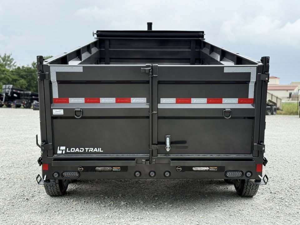 2026 Load Trail DL 83X16X3 HIGH SIDE TELESCOPIC W/7 GAUGE FLOOR AND 14 PLY TIRES 21K GVWR Dump Trail