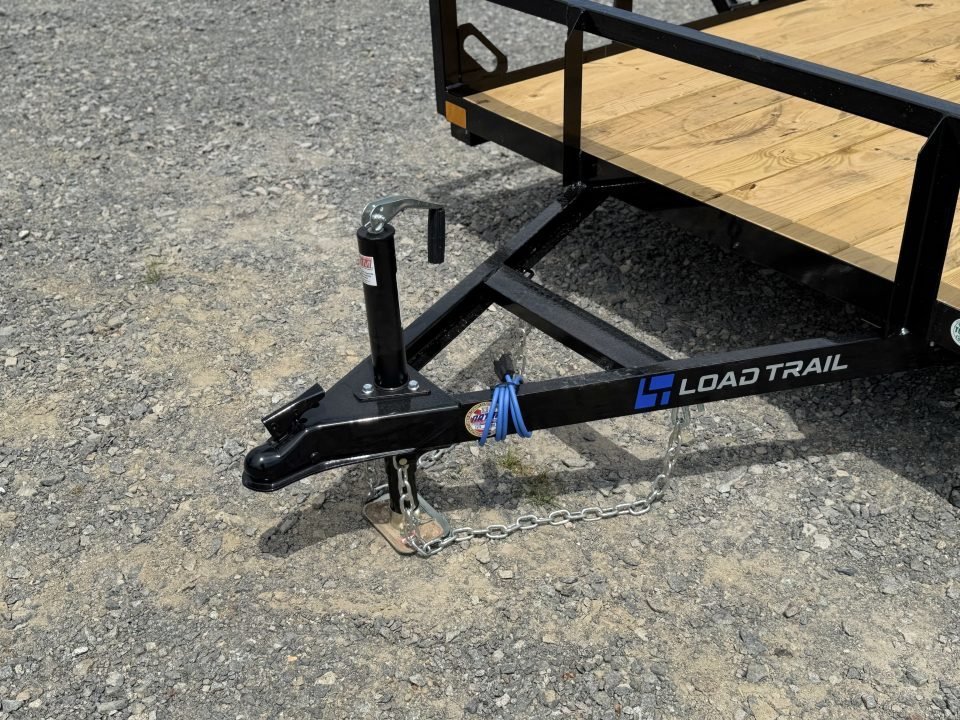 2027 Load Trail SE 77x12 Utility Trailer, 4' Gate w/Spring , Square Tube Top Rail, 3500 Pound Axles.