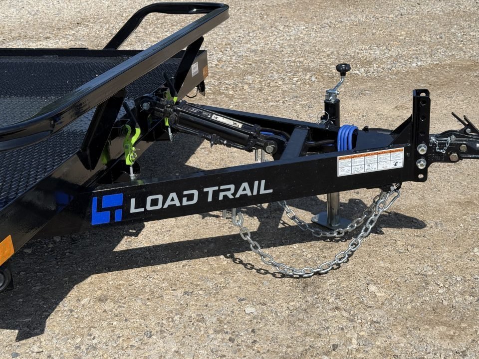2026 Load Trail SH 77X12 / STEEL FLOOR / BRAKE AXLE / D-RINGS Scissor Hauler Equipment Trailer