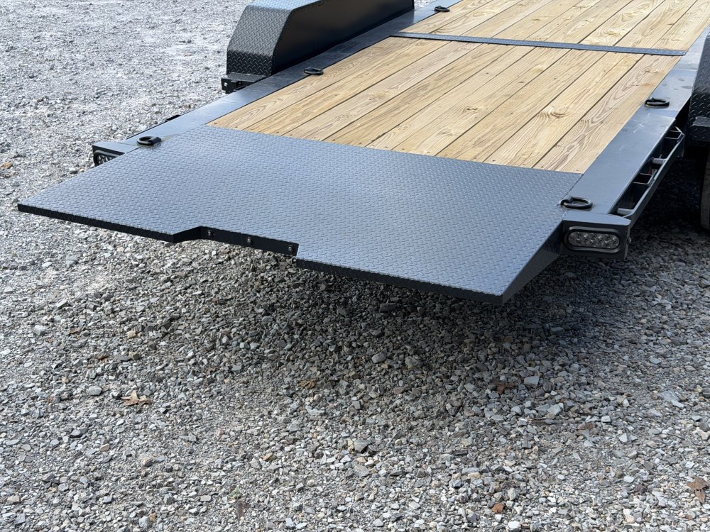 83X22 ORANGE X BY RAWMAXX / TILT / TOOLBOX / 18 PLY / I-BEAM FRAME / 20K GVWR /